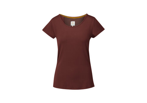Pip Studio Tilly Short Sleeve Solid Brown/Red
