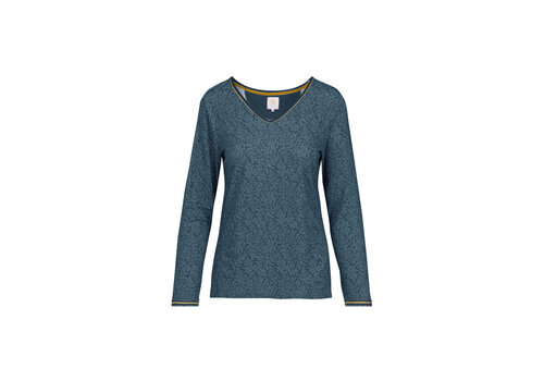 Pip Studio Tricy Long Sleeve Leafy Dots Blue