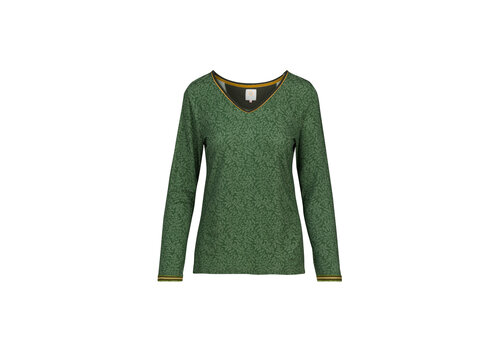 Pip Studio Tricy Long Sleeve Leafy Dots Green