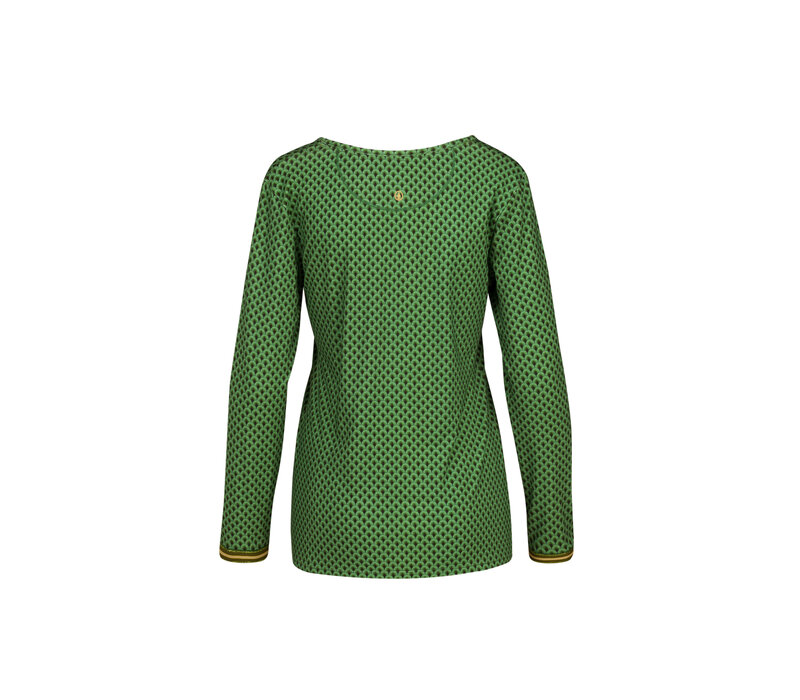 Trice Long Sleeve Suki Dark Green