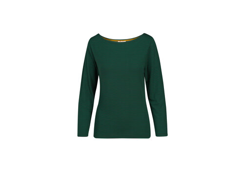 Pip Studio Tori Long Sleeve Little Sumo Stripe Dark Green