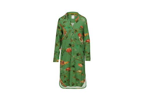 Pip Studio Diogo Long Sleeve Nightdress Good Nightingale Green