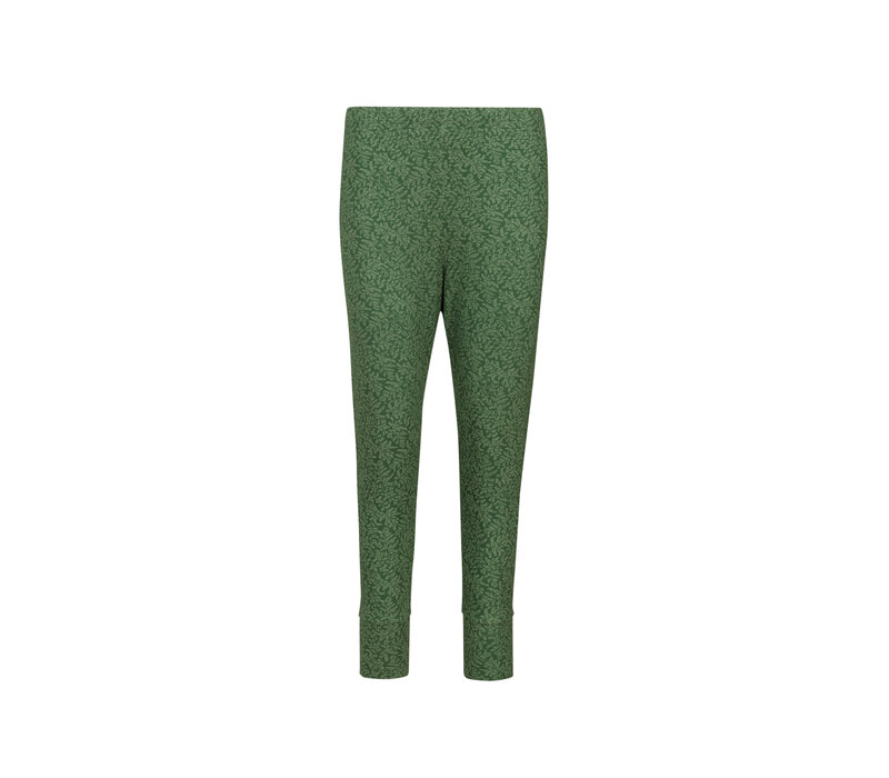 Bodhi ¾ Trousers Leafy Dots Green