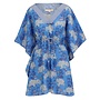 Danini Tunic Flora Firenze Cobalt Blue