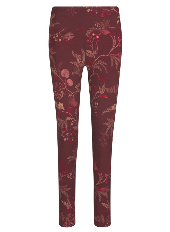 Bella Long Trousers Isola Dark Red