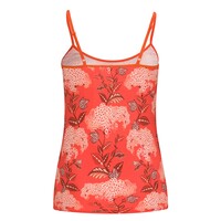 Selina Sleeveless Top Flora Firenze Coral