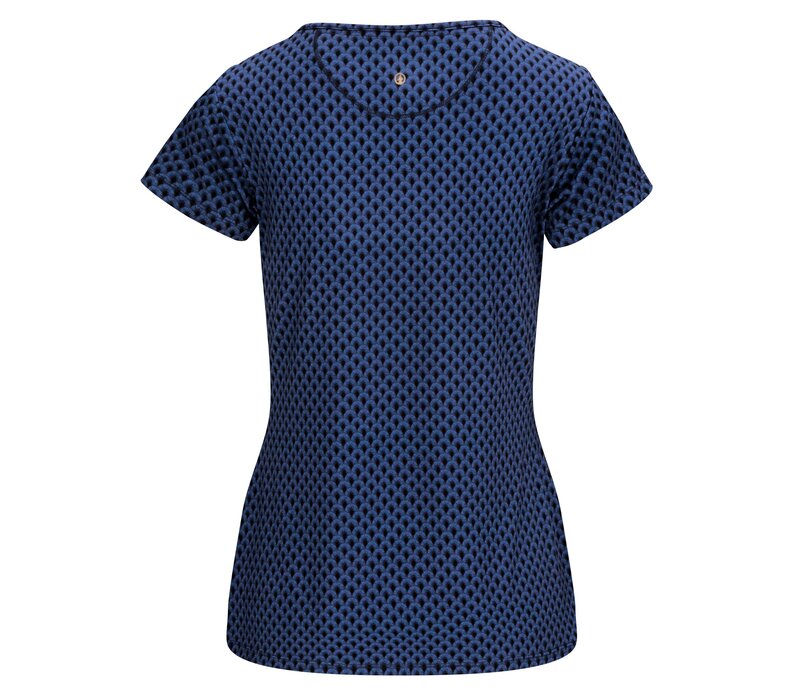 Tilly Short Sleeve Top Suki Cobalt Blue