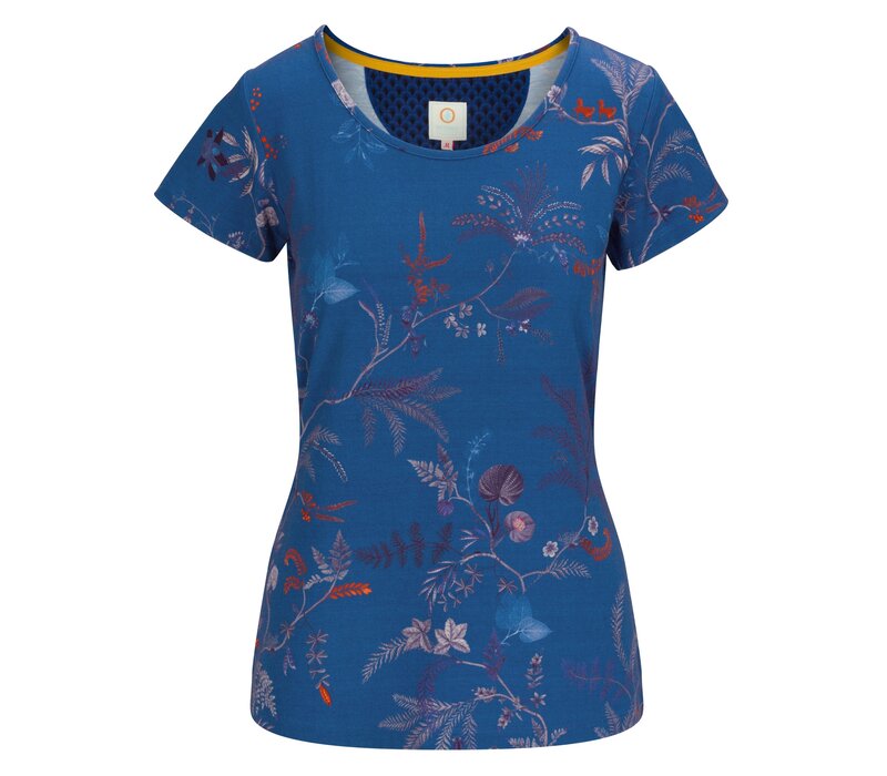 Tilly Short Sleeve Top Isola Blue