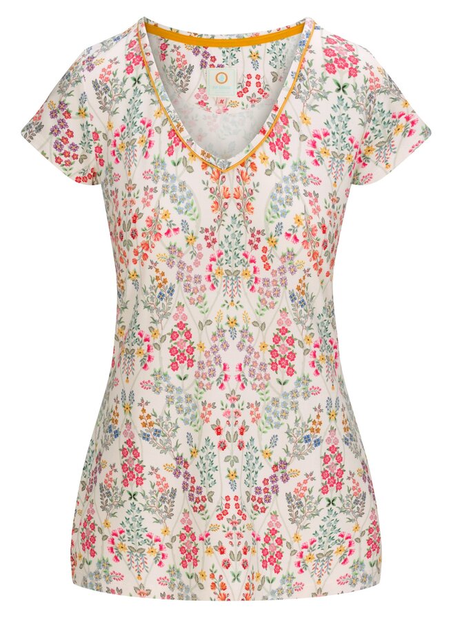 Toy Short Sleeve Top Primavera White