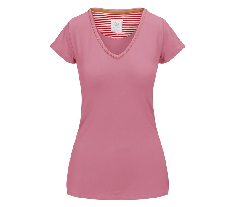 Toy Short Sleeve Top Solid Pink