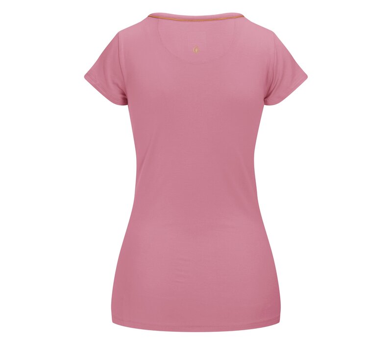 Toy Short Sleeve Top Solid Pink