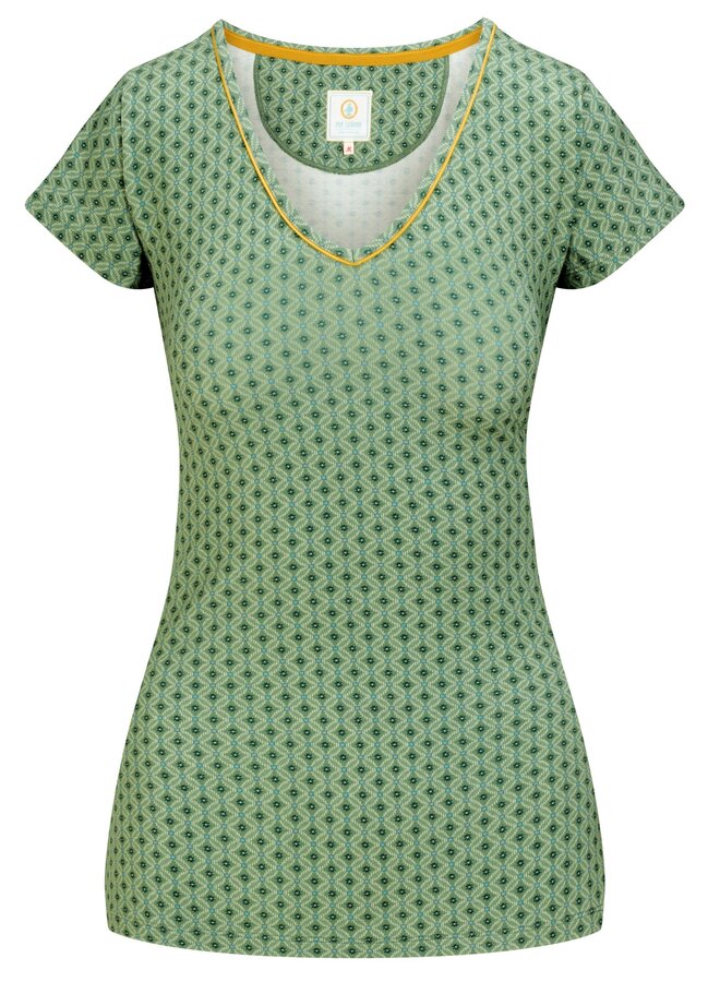 Toy Short Sleeve Top Tegola Green