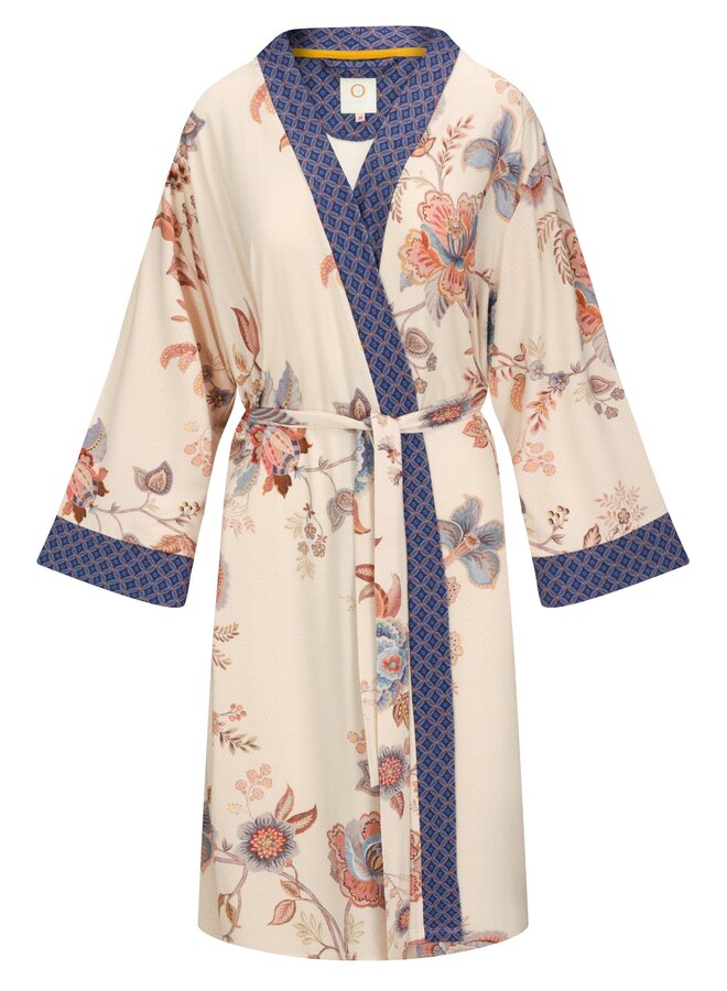 Naomi Kimono Cece Fiore White