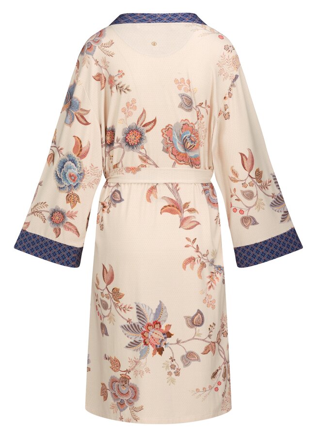 Naomi Kimono Cece Fiore White