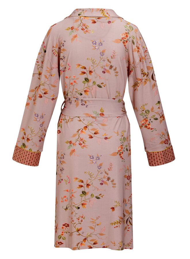 Nisha Kimono Kawai Flower Light Pink