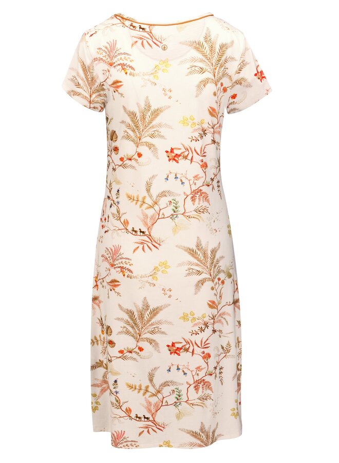 Daniela Short Sleeve Nightdress Isola White