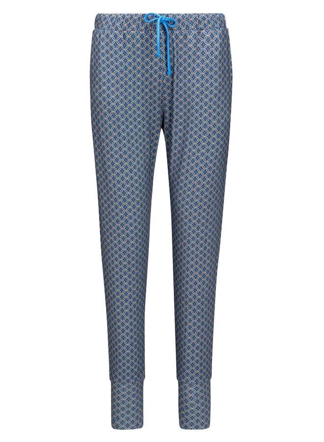 Bobien Long Trousers Tegola Blue