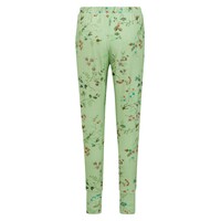 Bobien Long Trousers Kawai Flower Light Green