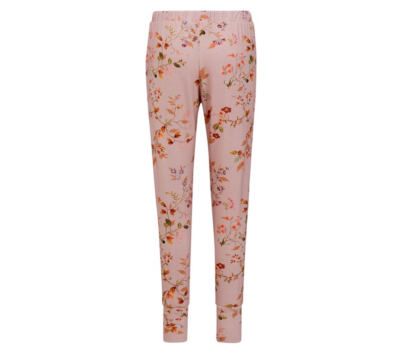 Bobien Long Trousers Kawai Flower Light Pink