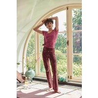 Bonny Long Trousers Isola Dark Red