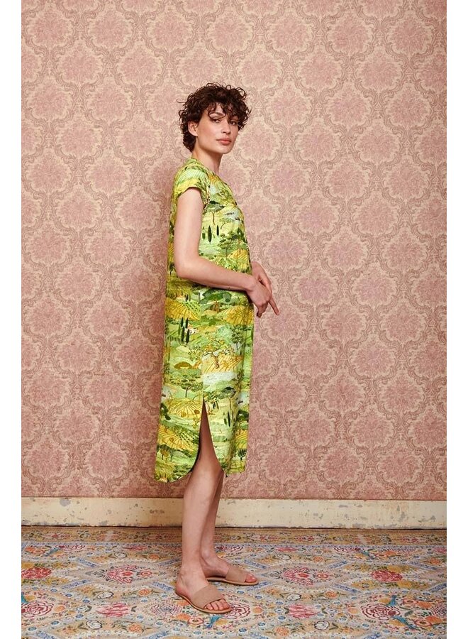 Dalia Short Sleeve Nightdress Toscana Green