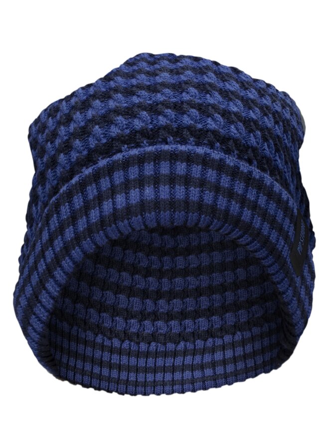 Amanda Beanie Stripe Blue