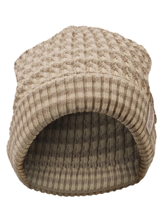 Amanda Beanie Stripe Sand