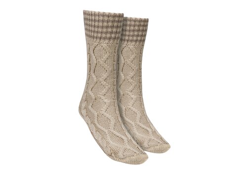 Pip Studio Annika Long Socks Sand