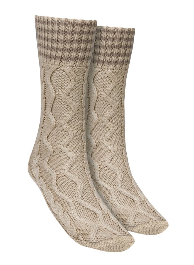 Annika Long Socks Sand