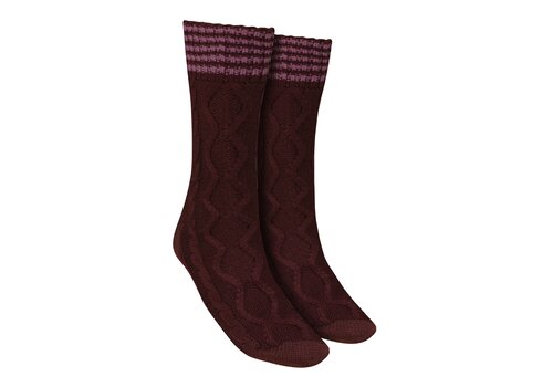 Pip Studio Annika Long Socks Purple