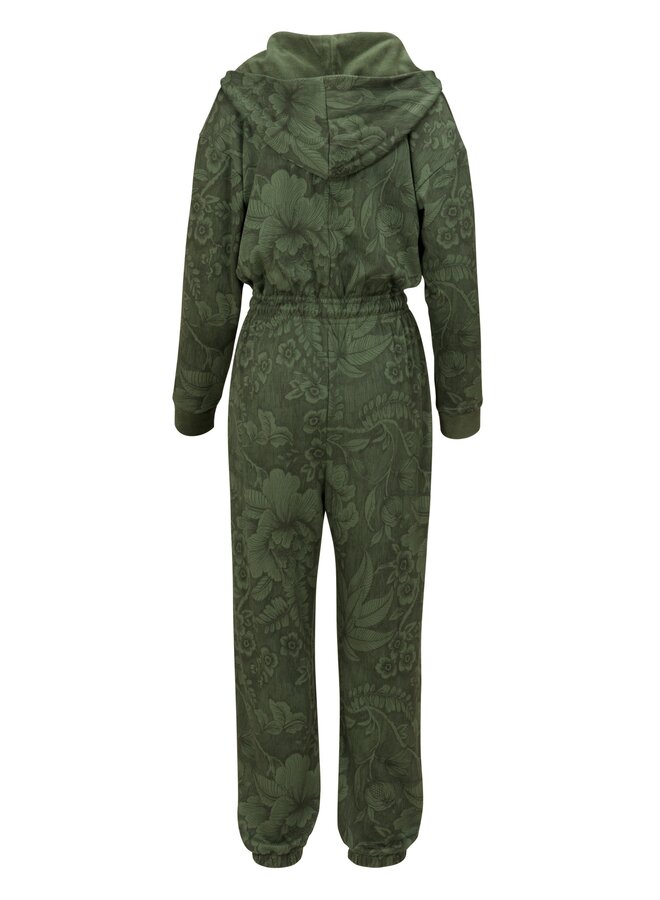Phoebe Jumpsuit Casa dei Fiori Green