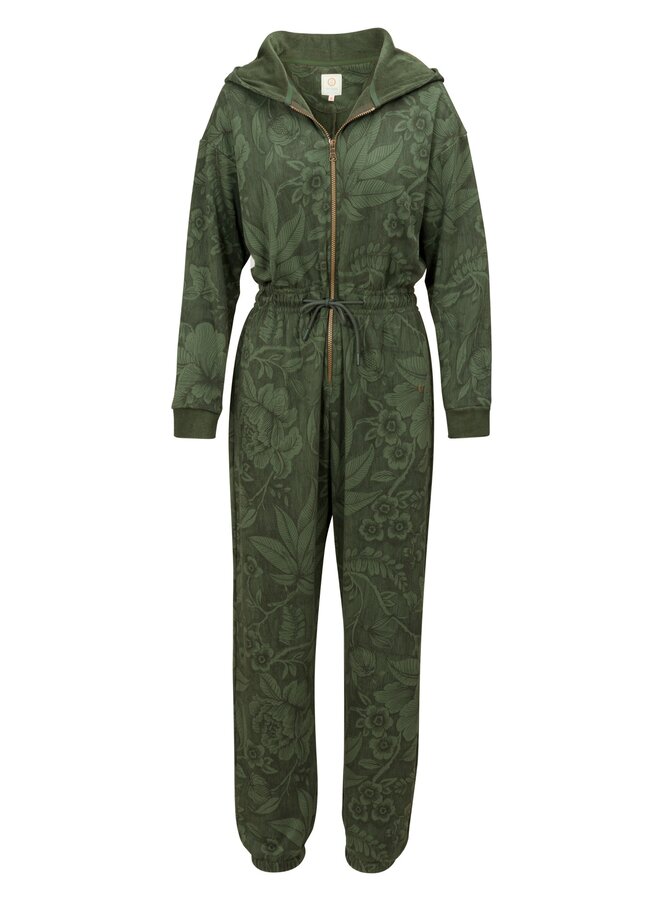 Phoebe Jumpsuit Casa dei Fiori Green