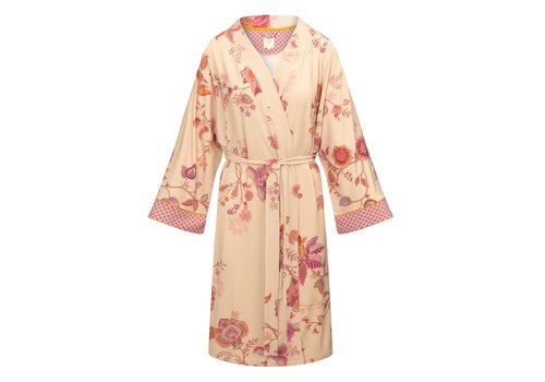 Pip Studio Naomi Kimono Cece Fiore White Pink