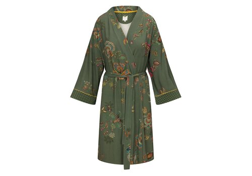 Pip Studio Naomi Kimono Cece Fiore Green