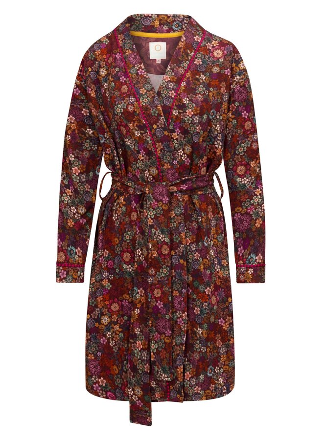 Ninny Kimono Tutti i Fiori Red