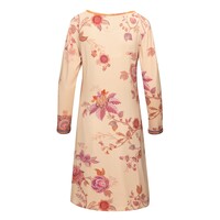 Danai Long Sleeve Nightdress Cece Fiore White Pink