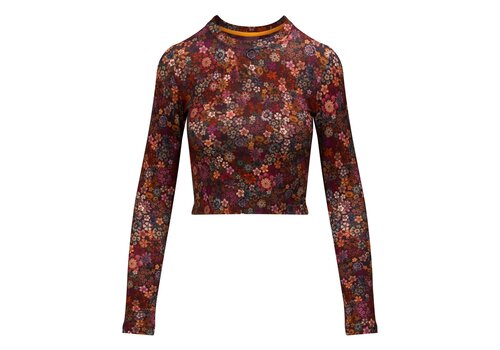 Pip Studio Thirza Long Sleeve Sport Top Tutti i Fiori Red