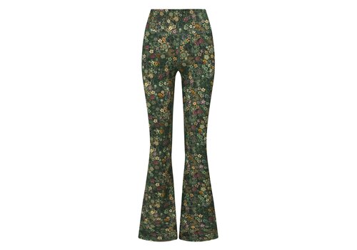 Pip Studio Bonny Long Sport Trousers Tutti i Fiori Dark Green