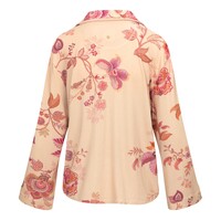 Faye Long Sleeve Top Cece Fiore White Pink