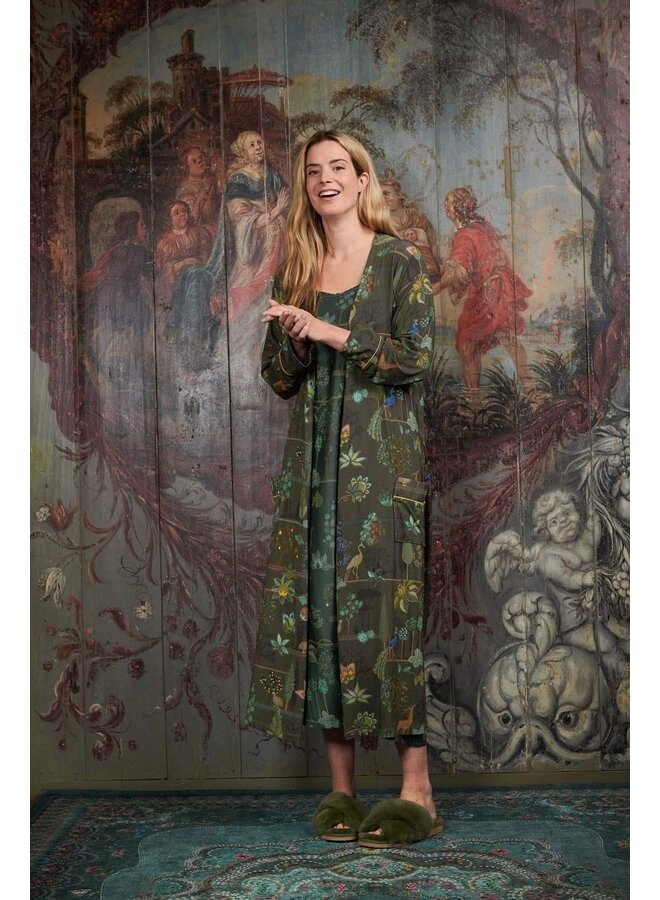 Niels Kimono Alberi Dark Green