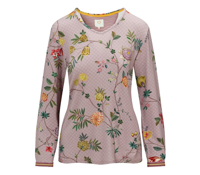 Trice Long Sleeve Top La Dolce Vita Lilac