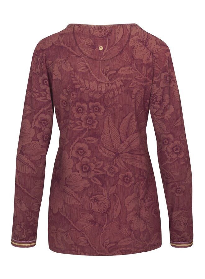 Trice Long Sleeve Top Casa dei Fiori Lilac
