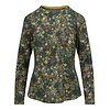 Pip Studio Tom Long Sleeve Top Tutti i Fiori Dark Green