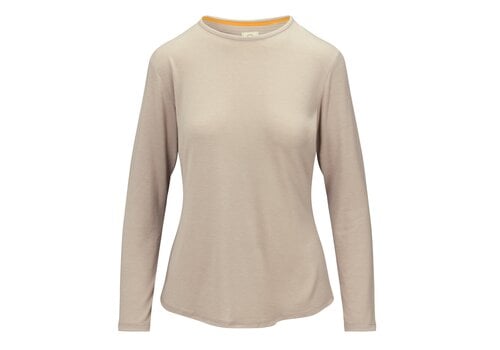 Pip Studio Tom Long Sleeve Top Melee Solid Color Sand