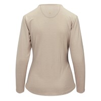 Tom Long Sleeve Top Melee Solid Color Sand
