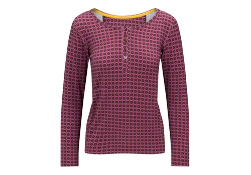 Pip Studio Titzia Long Sleeve Top Clover Pink