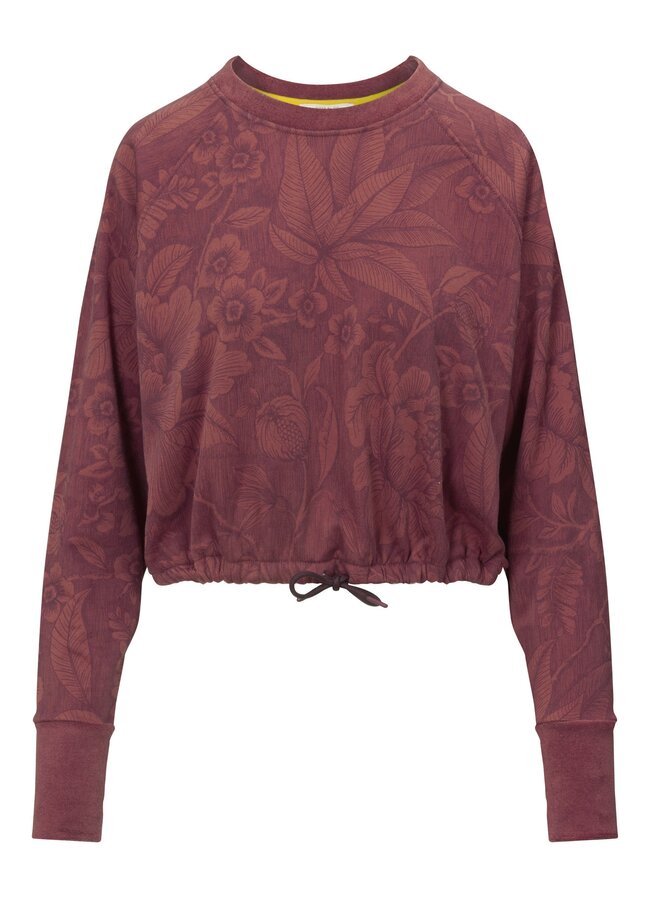 Carmen Long Sleeve Top Casa dei Fiori Lilac