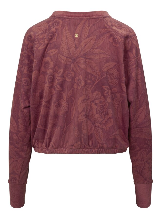 Carmen Long Sleeve Top Casa dei Fiori Lilac