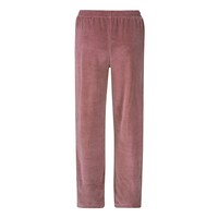 Beau Long Trousers Nicky Velvet Solid Color Pink Lilac