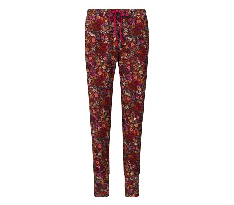 Bobien Long Trousers Tutti i Fiori Red